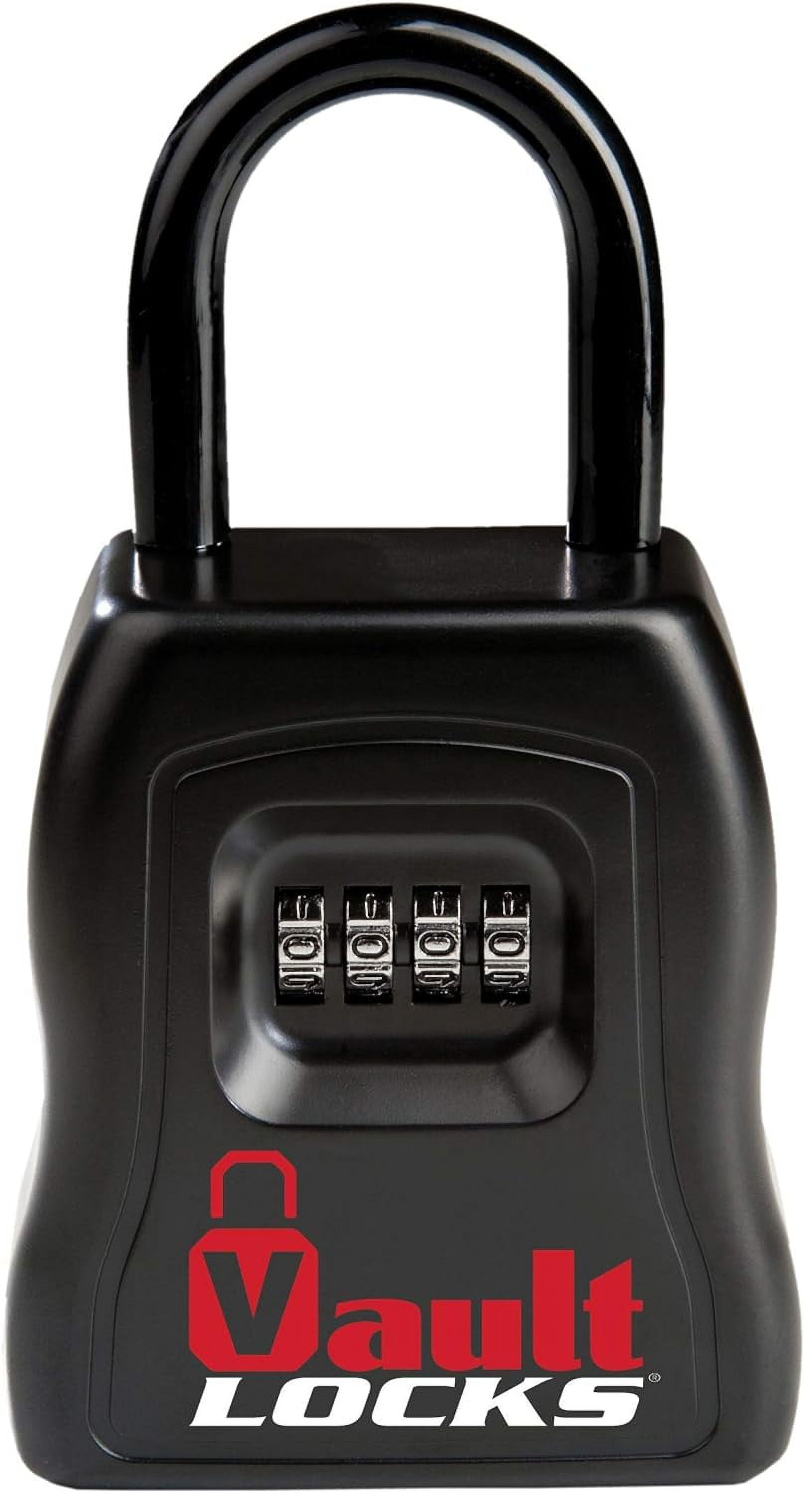 5000 Large and Heavy Duty Key Storage Lock Box with Set Your Own