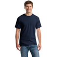 thumbnail image 1 of 5000 Mens Heavy 100 Percent Cotton T-Shirt, Navy - Medium, 1 of 1