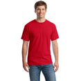 thumbnail image 1 of 5000 Mens Heavy 100 Percent Cotton T-Shirt, Red - 3XL, 1 of 1