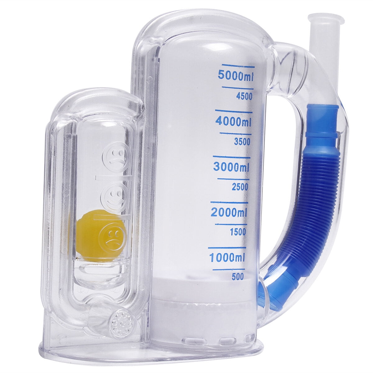 5000 Ml Incentive Spirometer Trainer Lung Function Breathe Breathing