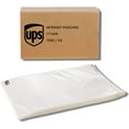 thumbnail image 1 of 5000 Pack UPS Shipping Label Pouches 6.5” x 10” - Packing Slip Envelope Sleeves with Self-Adhesive Peel & Seal - Clear Plastic & Waterproof Mailing Envelopes Ideal for Invoice & Packaging, 1 of 7