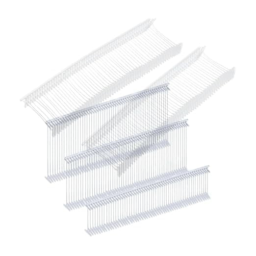 5000 Pcs Standard Tagging Barb Fasteners, Tagging Gun Fasteners,Clothing Tag Barbs Attachments, I-Shaped Thick Plastic Needle, Tag Gun Needle, Tagging Gun Tags(50mm)