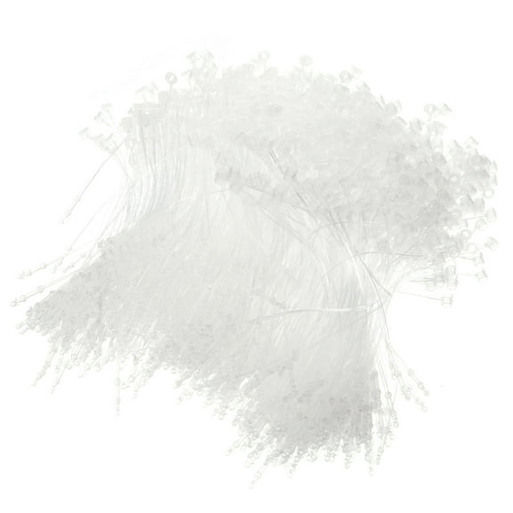 OFFIGAM Snap Lock Plastic Tag Fasteners Round Security Loop for Clothes 5000Pcs