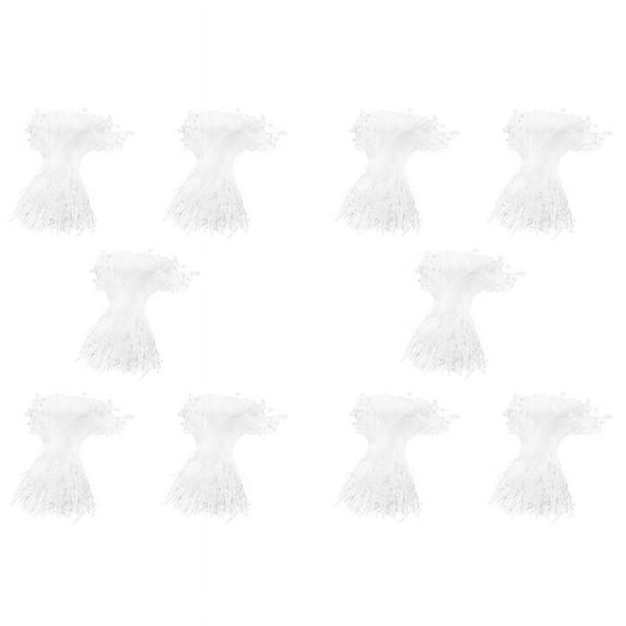 5000 Pieces White Snap Lock Pins Loop Price Tag Fastener 5 Inch 130mm