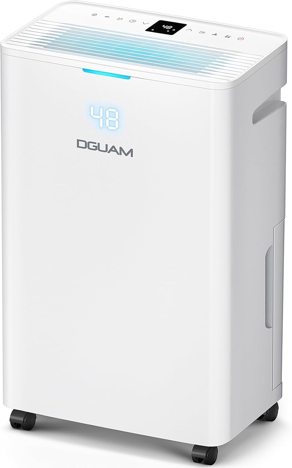 5000 Sq. Ft Dehumidifier, Max 95 Pint/Day Dehumidifier for Basement & Home, Compressor with Drain Hose, Smart Humidity Control, Energy Efficient Quiet Bedroom, Large Rooms
