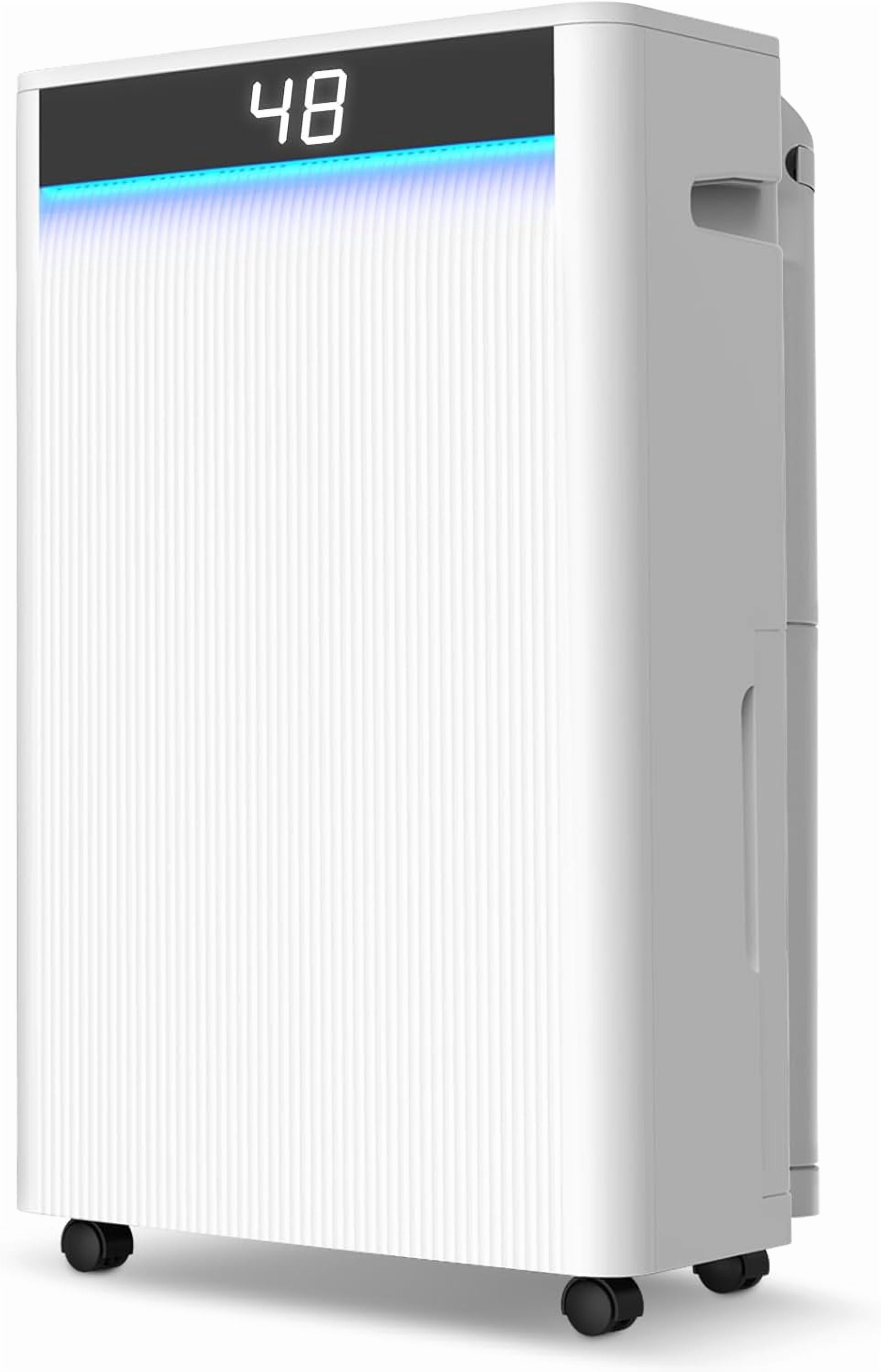 5000 Sq. Ft Dehumidifiers for Home and Basement, Max 95 Pint/Day Dehumidifier with Drain Hose, Compressor Humidity Control, 24H Timer & Child Lock, Bedroom, Lar Rooms