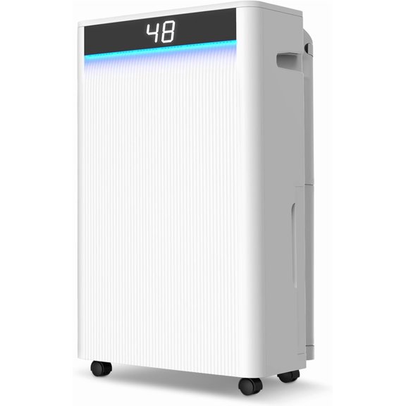 5000 Sq. Ft Dehumidifiers for Home and Basement, Max 95 Pint/Day Dehumidifier with Drain Hose, Compressor Humidity Control, 24H Timer & Child Lock, Bedroom, Lar Rooms