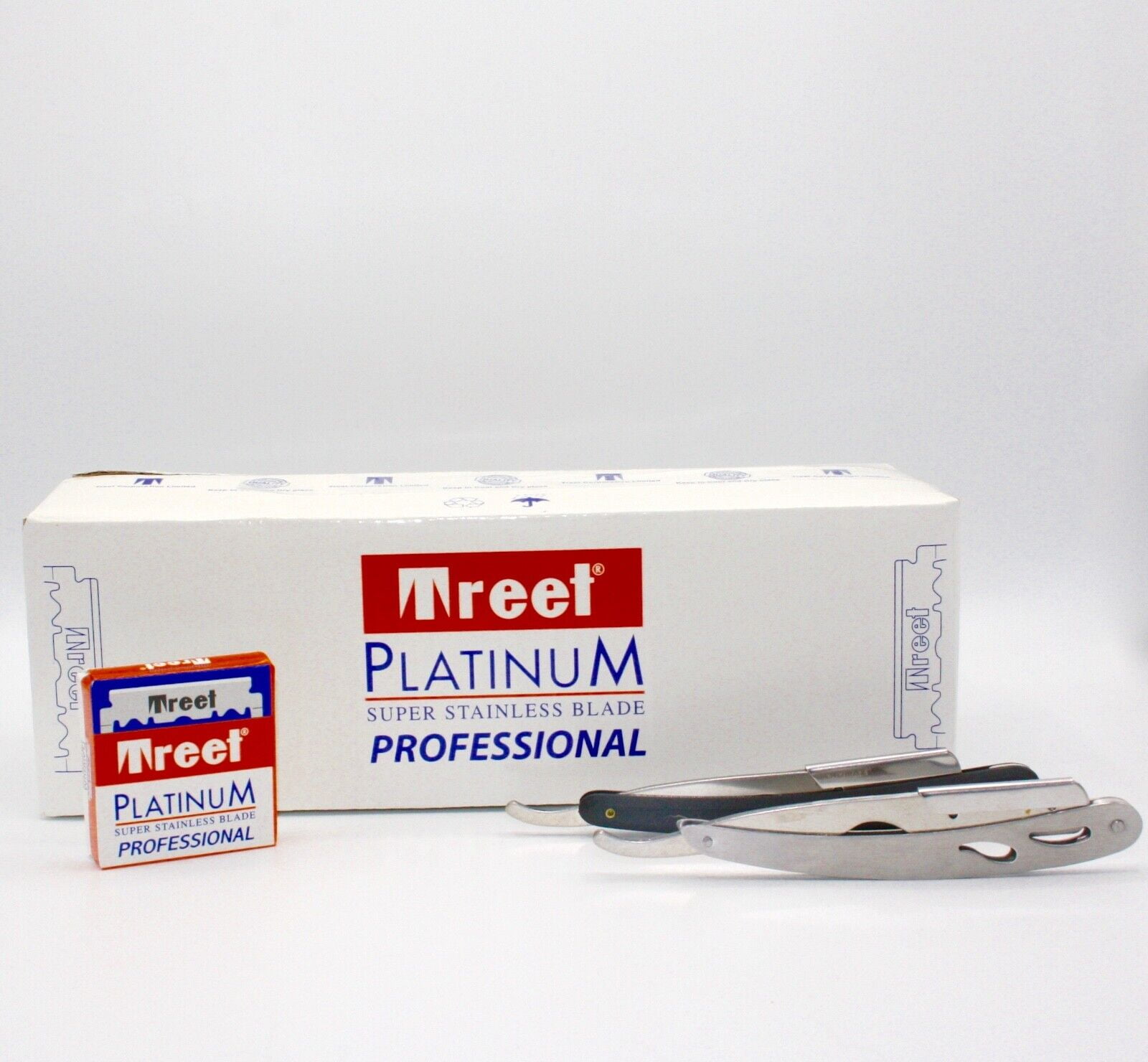 5000 Treet Platinum Professional single edge Half razor blades+2free Metal Razor