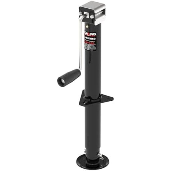 5000 lbs 15" Lift Side Wind A Frame Trailer Jack with Adjustable Drop Leg$$Vehicle Parts & Accessories