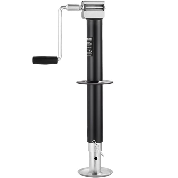 5000 lbs A-Frame Trailer Jack, 15-Inch Vertical Travel, Trailer Lift Jack with Adjustable 7-Level Drop Leg & Drill Socket, Cordless Drill Compatible, Suitable for RV, Utility, Y...