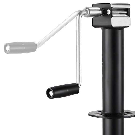 5000 lbs A-Frame Trailer Jack, 15-Inch Vertical Travel, Trailer Lift Jack with Adjustable 7-Level Drop Leg & Drill Socket, Cordless Drill Compatible, Suitable for RV, Utility, Yacht Trailers