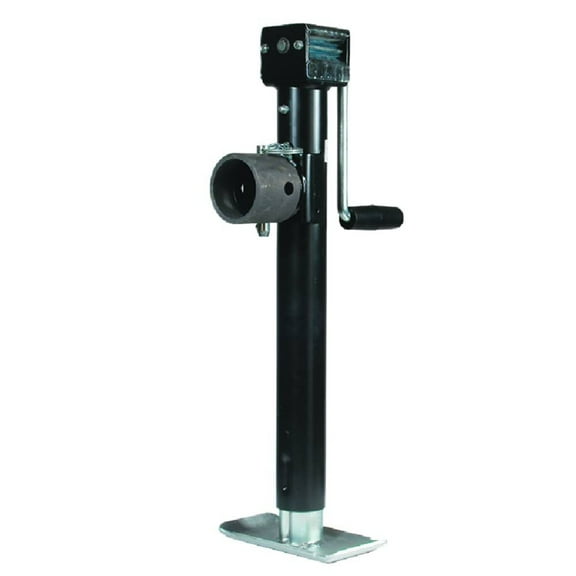 OEM Grade Implement Jack Compatible with John Deere Agricultural Implement Trailers Weld Collar Pipe Mount 5000 lbs 15 Inch Lift 7000 lb Support Sidewind Replaces TY25778 178203