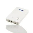 thumbnail image 1 of 5000 mAh Lithium Polymer Battery Power Bank - White, 1 of 1