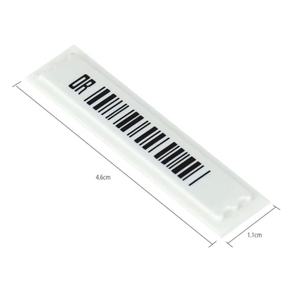 5000 pcs 58Khz AM EAS Anti-Theft Soft Labels Security Alarm Tag Magnetic Sticker XLMD