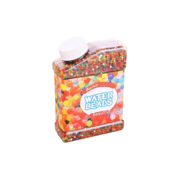 50000 Pcs Multicolor Water Gel Beads for Vases, Transparent Water Gel Beads for Vase Filler, Candles, Wedding Centerpiece Floral Decorations,Multicolor