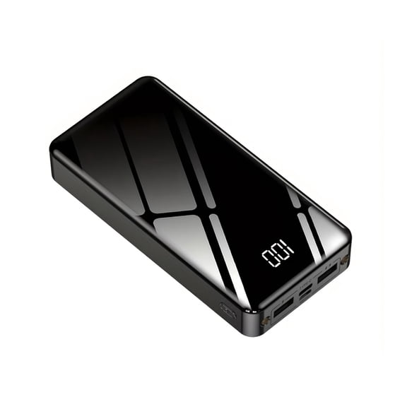 50000Mah 22.5W Fast Charging Portable Power Bank | Digital Display, Outdoor Travel Camping Light, Two-Way Fast Charging, Large Capacity Battery Pack for Iphone/Android Devices