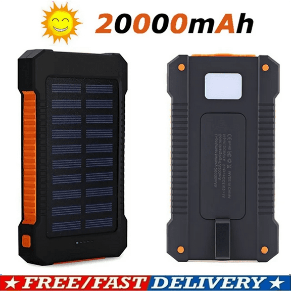 50000mAh Power Bank External Battery Pack Portable Charger with Led Flashlight Type-C USB for iPhones iPad Samsung Galaxy HTC and More,Green