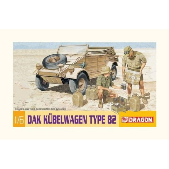 500075021 - Zveda 1:6 WWII Dt.DAK Kuebelwagen T