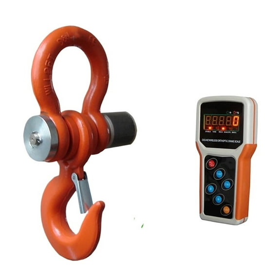 5000KG Wireless Electronic Digital Crane Scale Heavy Duty Industrial Hanging Scale With Handheld Meter 5T ,Easy to Install