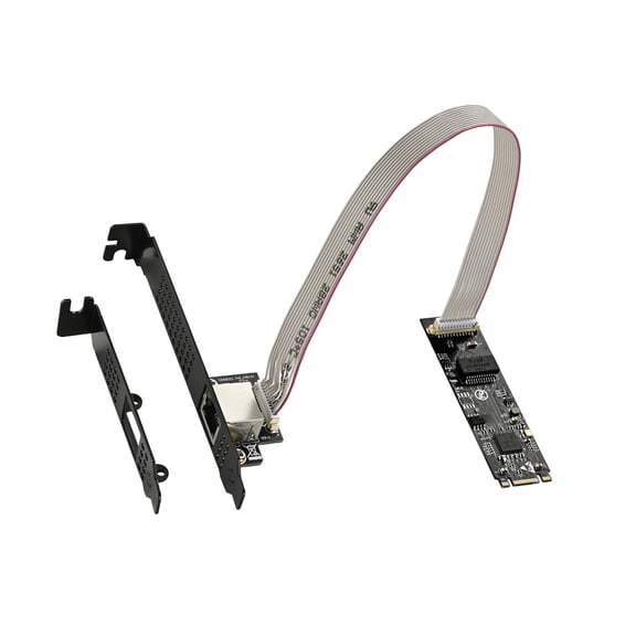 5000Mbps B+M key to PCIe 5GB Ethernets Card RTL8126 Controllers Card