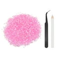 thumbnail image 1 of 5000Pack Flatback Rhinestones Resin, SS6 2mm Round Shine Gems, Clear Light Pink, 1 of 6