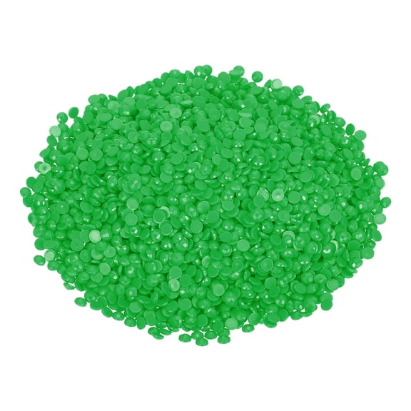 Uxcell 5000 Pcs Diamond Art Painting Beads Round 5D Diamond Art Painting Drills Accessories for Gem Replacement Deep Green