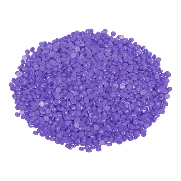 Uxcell 5000 Pcs Diamond Art Painting Beads Round 5D Diamond Art Painting Drills Accessories for Gem Replacement Deep Purple