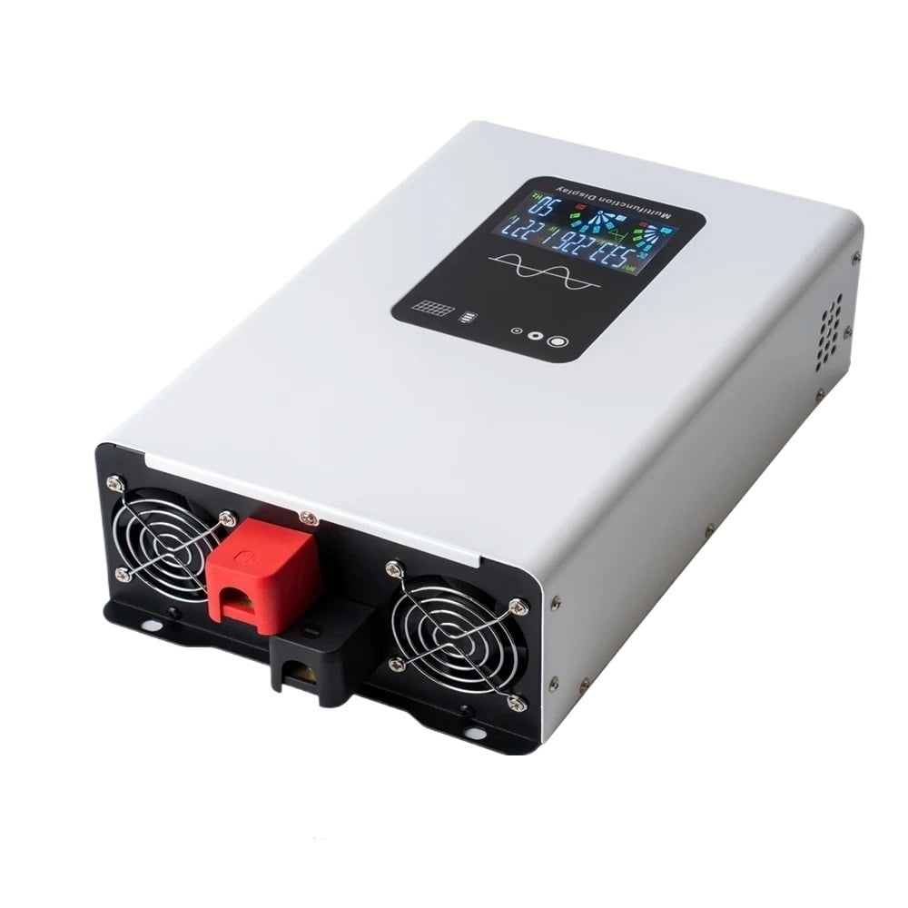 5000W 10000W Pure Sine Wave Inverter Power 12V 24V 48V 60V 72V Converter Solar Car Inverters Off Grid Wall-mounted ,Voltage Protection