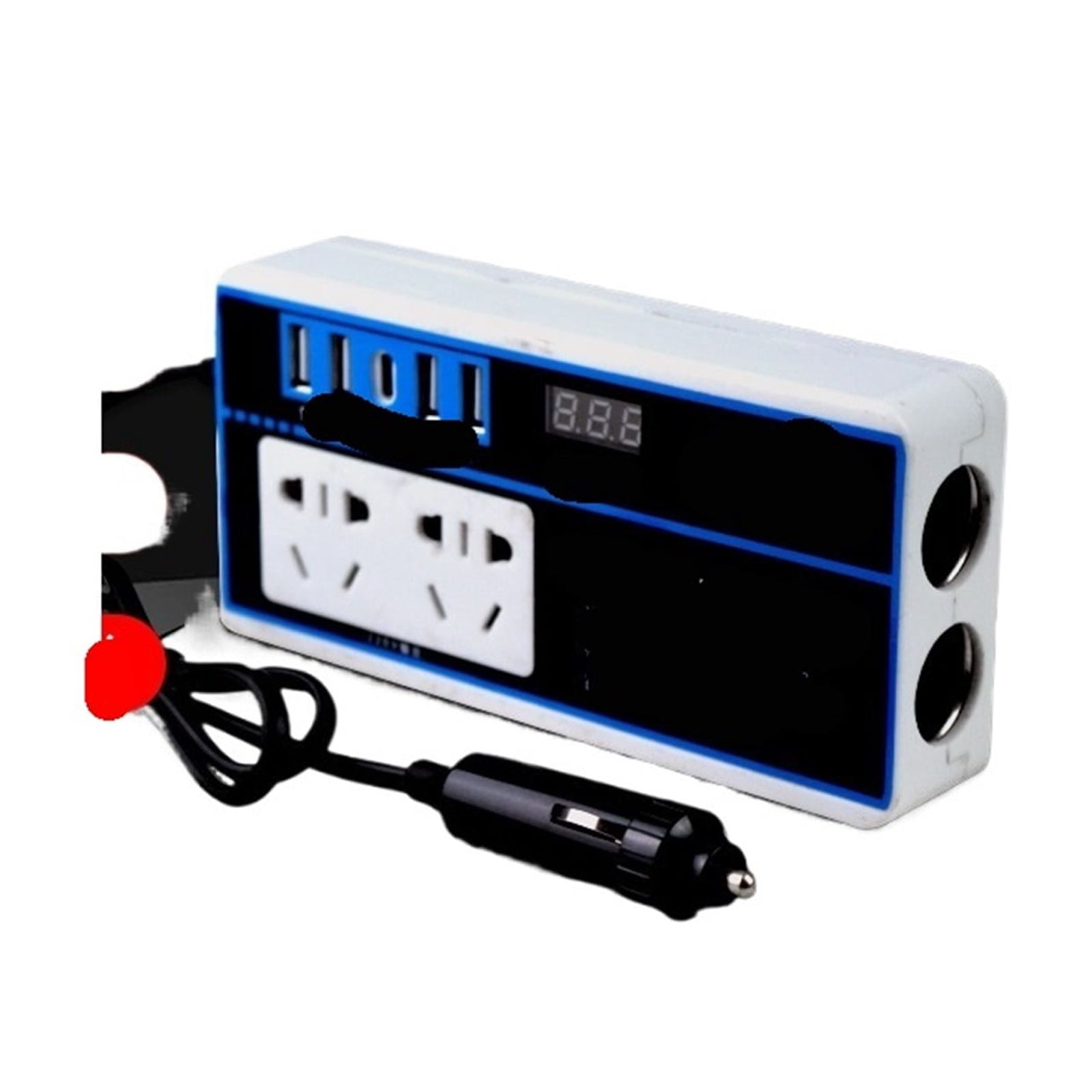5000W Car Inverter 12V/24V Converter with USB Fast Charge Flash Charge Socket Charger ,Pure Sine Wave Inverter