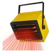 5000W Electric Shop Heater, 240V Fan-Forced Ceiling Mount Heater with Thermostat, Ideal for Workshop, Warehouse, ETL Compliant