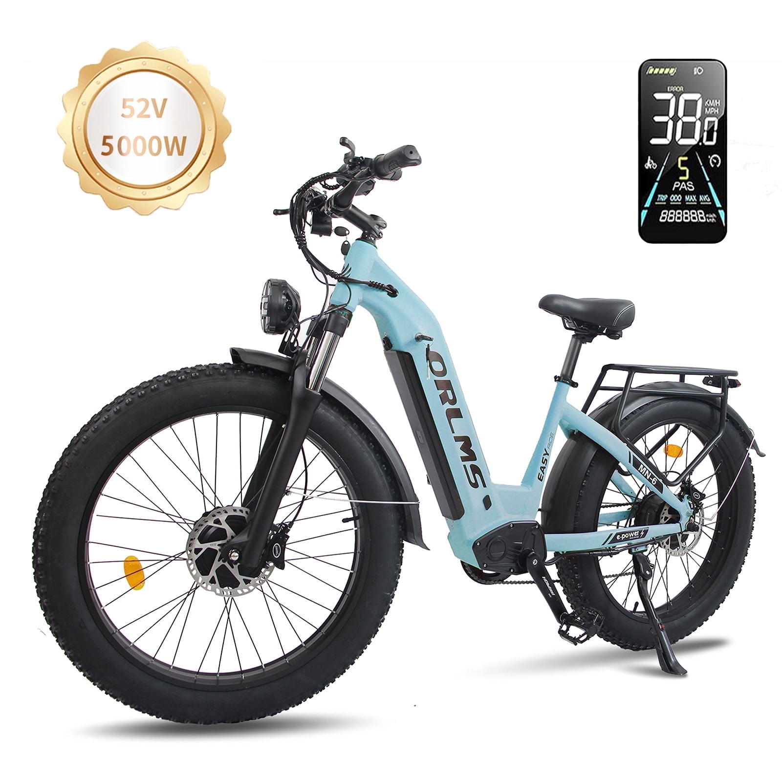 52 volt electric bicycle PHILODO Hunter 52V Full Suspension Bike PHILODO BIKES Electric Mountain E New 52 volt e-bike with