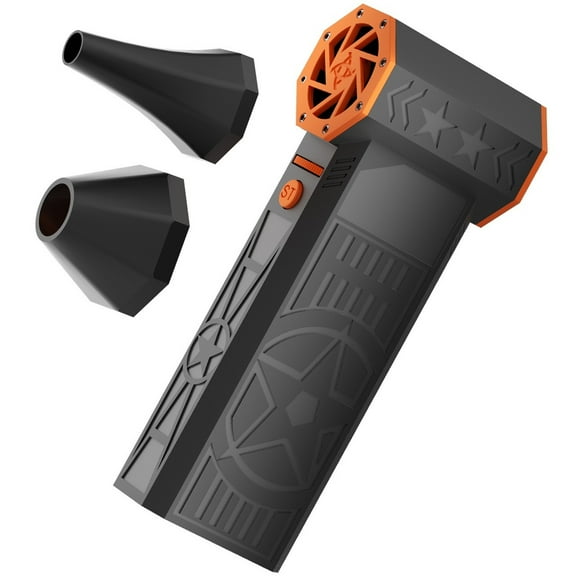 5000W Portable Snow Blower Frost Guard Car Windshield Defroster Rechargeable Multi-Purpose Turbine Blower for Snow Removal Cleaning(Black)