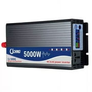 5000W Power Inverter 24V DC to 220V AC with LED Display, Power Converter for CPAP RV Car Solar System Emergency