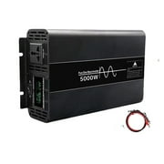 5000W Pure Sine Wave Inverter Powerful Voltage 50HZ Power Converter Solar Car Inverters LED Display