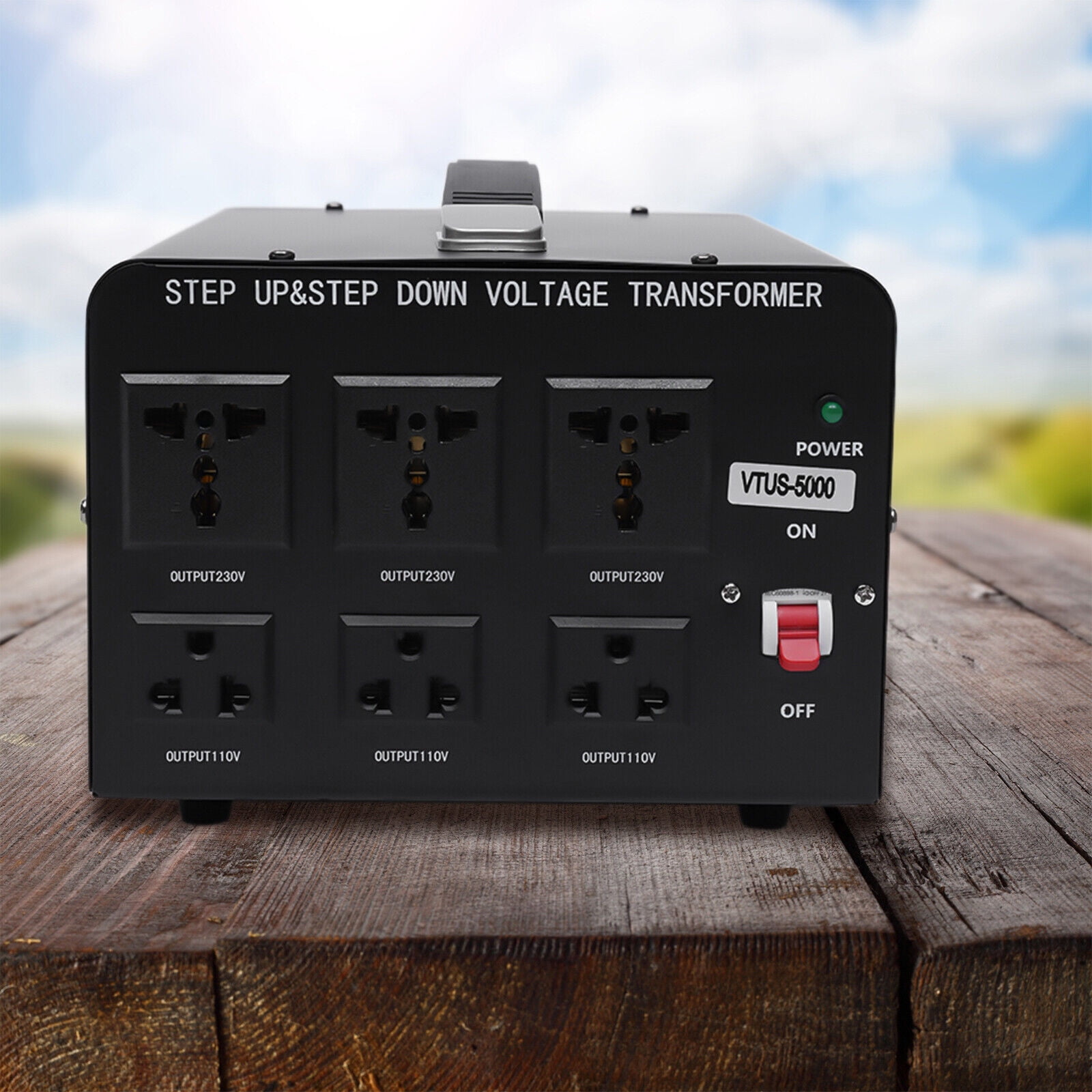 5000W Voltage Converter Transformer Step Up Down 110V 120V 220V 240V Power