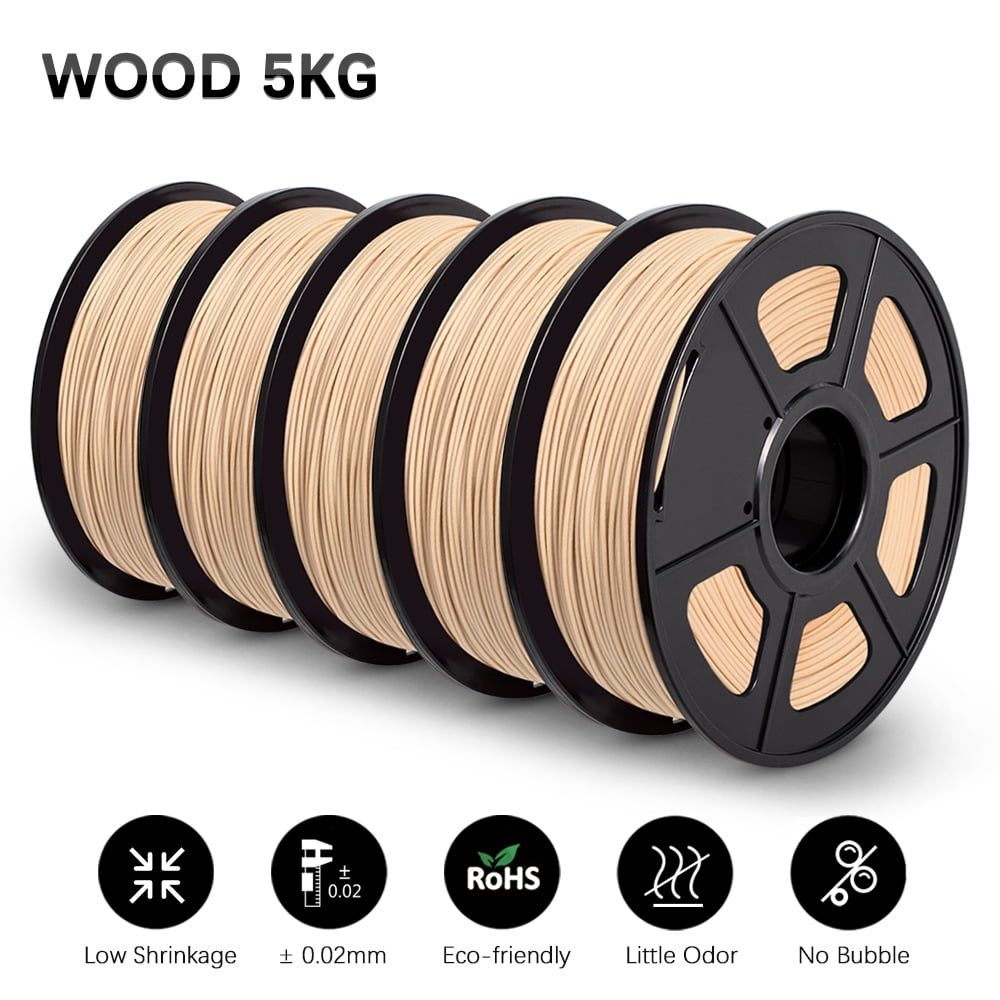 SUNLU 3D Printer Filament, Neatly Wound PLA Meta Filament 1.75mm,  Toughness, Highly Fluid, Fast Printing for 3D Printer, Dimensional Accuracy  +/- 0.02