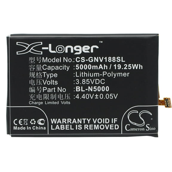 5000mAh BL-N5000 Battery for GIONEE V188S V188