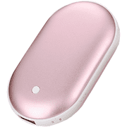 5000mAh Hand Warmers Rechargeable,Portable Pocket Hand Warmer USB Electric Hand Heater Power Bank Reusable Hand Warmer Heater Double-Sided Hot Handwarmer Best Winter Gift for Warm Men Women Outdoor