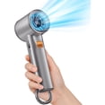 5000mAh Handheld Turbo Fan, 100‑Speed Adjustable, 20H Runtime, Digital ...