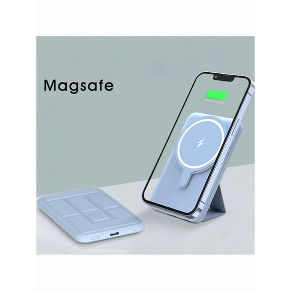 5000mAh Magnetic Power Bank - 15W Fast Charge, MagSafe Compatible for iPhone 16/15/14 Series & Android