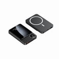 thumbnail image 1 of 5000mAh Magnetic Wireless Charging Pad, Portable Fast Charger Stand for Phones Tablets and Smart Watches, 1 of 6