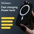 thumbnail image 1 of 5000mAh Magnetic Wireless Power Bank,Portable 15W Fast Charging Battery Pack Charger Compatible with iPhone 14/13/12 Series, 1 of 10