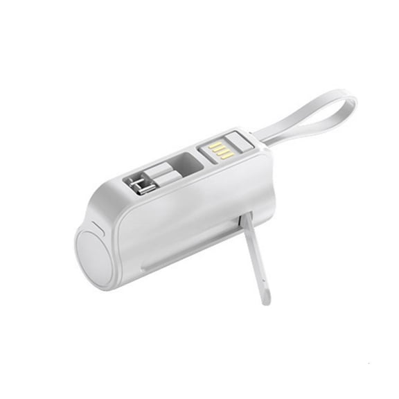 5000mAh Power Banks with Self Contained Stand and USB Plug Cable for Fast Charging