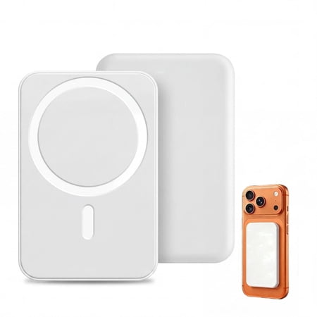 5000mAh wireless portable charger,22.5W Fast Charging for iPhones, Compatible for iPhone, Android Cell Phone