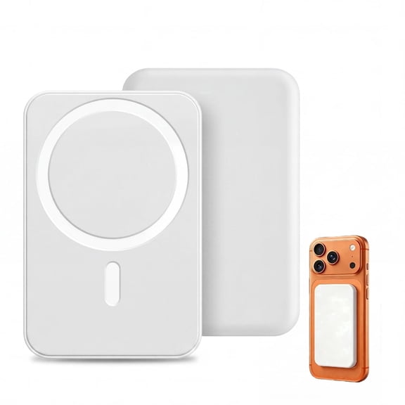 5000mAh wireless portable charger,22.5W Fast Charging for iPhones, Compatible for iPhone, Android Cell Phone