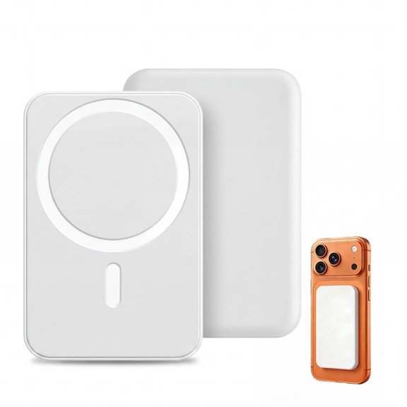 5000mAh wireless portable charger,22.5W Fast Charging for iPhones, Compatible for iPhone, Android Cell Phone