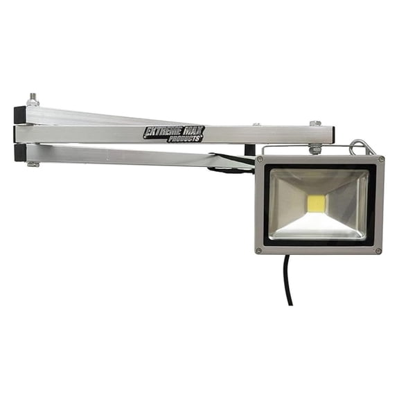 5001.6065 Adjustable Aluminum Swing Arm LED Industrial Work Light for Warehouse Race Trailer Shop Garage Workbench