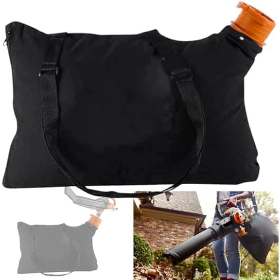 50026858 Trivac Leaf Collection Bag (WGBAG500) for Worx Vacuum Cleaner 12 Amp Blower - Leaf Blower Collection Bag 50015035, Replaces WG500, WG501, WG502, WG505, WG508, WG509, WG518