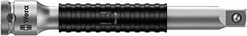 Wera Zyklop 8794 SA Extension - 1/4-Inch Square Drive X 75mm Extension For Ratchets, With Ball Lock & Spin Sleeve