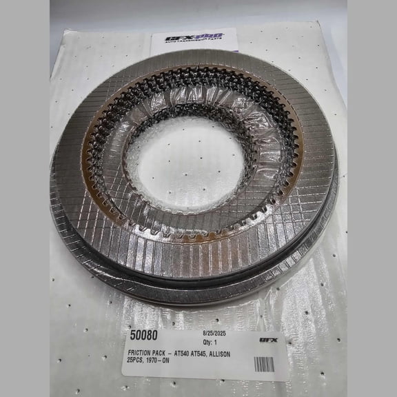 50080 Allison Transmission Friction Kit Pack AT540 AT545 25 Pcs 1970-On Replac.